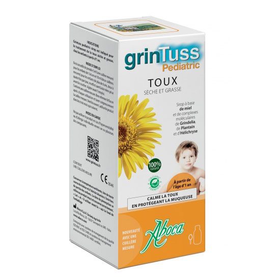 Grintuss Pediatric Sirop – maPharmaBIO – Pharmacie de l'Estoril